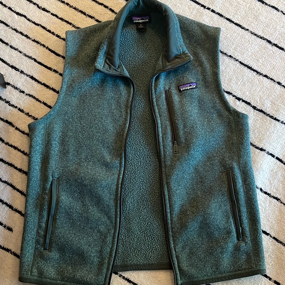Men’s Patagonia Vest in Green